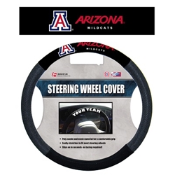 Arizona Wildcats - Poly-Suede Steering Wheel Cover 