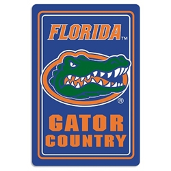 Florida Gators - Metal Sign 12" x 18" 