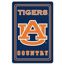 Auburn Tigers - Metal Sign 12" x 18" 