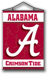 Alabama Crimson Tide - Indoor Banner Scroll 
