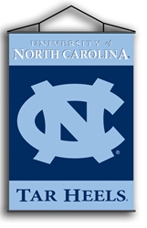 North Carolina Tar Heels - Indoor Banner Scroll 