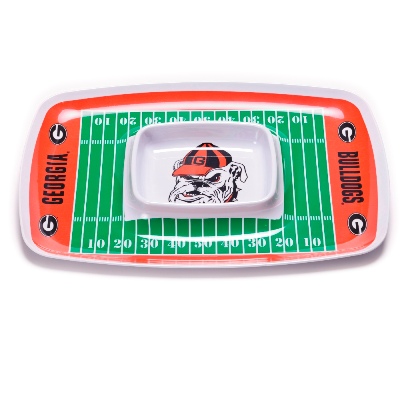 Georgia Bulldogs - Chip & Dip Tray 