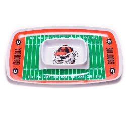 Georgia Bulldogs - Chip & Dip Tray 
