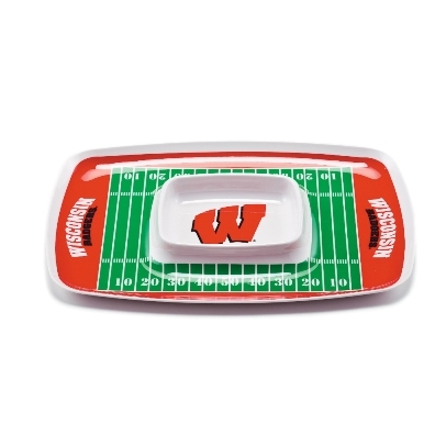 Wisconsin Badgers - Chip & Dip Tray 