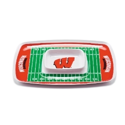 Wisconsin Badgers - Chip & Dip Tray 