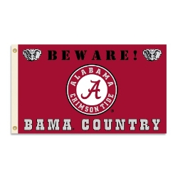 Alabama Crimson Tide - 3 Ft. X 5 Ft. Flag W/Grommets - Country 