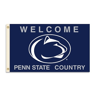 Penn State Nittany Lions - 3 Ft. X 5 Ft. Flag W/Grommets - Country 