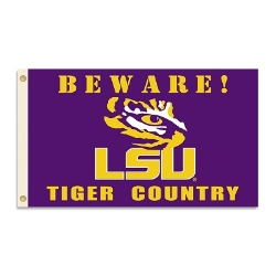 LSU Tigers - 3 Ft. X 5 Ft. Flag W/Grommets - Country 