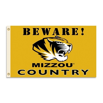 Missouri Tigers - 3 Ft. X 5 Ft. Flag W/Grommets - Country 