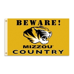 Missouri Tigers - 3 Ft. X 5 Ft. Flag W/Grommets - Country 