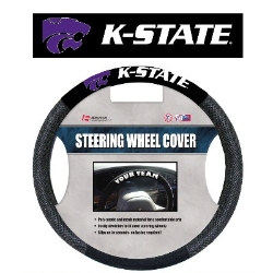 Kansas State Wildcats  - Poly-Suede Steering Wheel Cover 