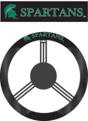 Michigan State Spartans - Poly-Suede Steering Wheel Cover 