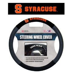 Syracuse Orange - Poly-Suede Steering Wheel Cover 