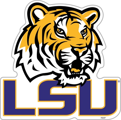 LSU Tigers - Vinyl Magnet 