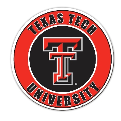 Texas Tech Red Raiders - Vinyl Magnet 