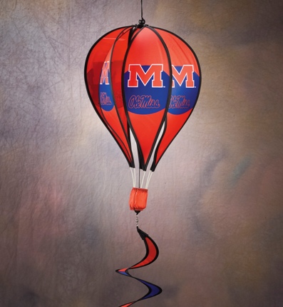 Mississippi Rebels - Hot Air Balloon Spinner 