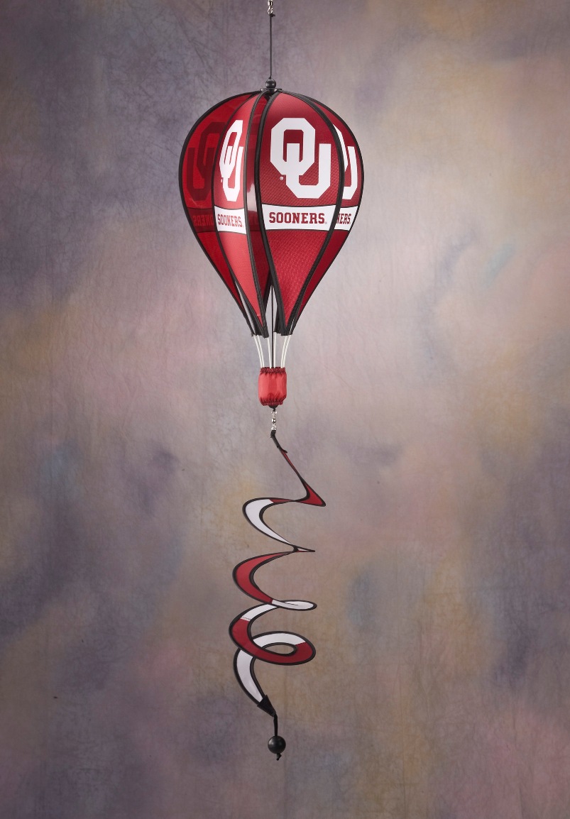 Oklahoma Sooners - Hot Air Balloon Spinner 