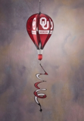 Oklahoma Sooners - Hot Air Balloon Spinner 