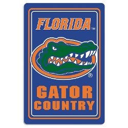 Florida Gators - Metal Sign 12" x 18" 