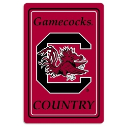 South Carolina Gamecocks - Metal Sign 12" x 18" 