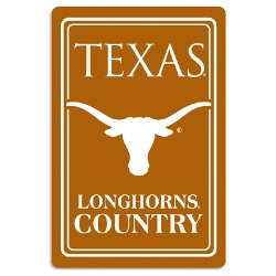 Texas Longhorns - Metal Sign 12" x 18" 