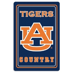 Auburn Tigers - Metal Sign 12" x 18" 