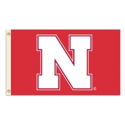 Nebraska Cornhuskers - 2-Sided 3 Ft. X 5 Ft. Flag W/Grommets 