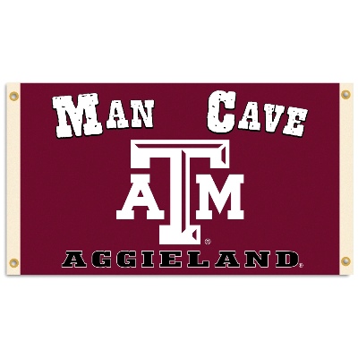 Texas A&M Aggies - Man Cave 3 Ft. X 5 Ft. Flag W/ 4 Grommets 